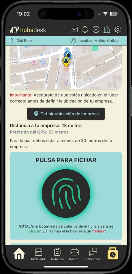 Imagen de la aplicación en un móvil y una tablet